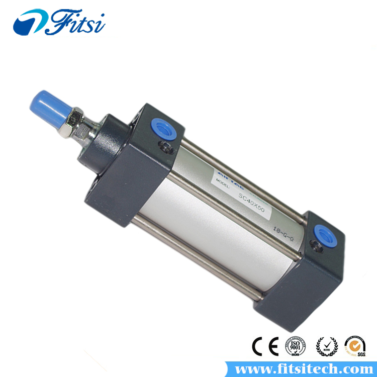 Original AirTAC Pneumatic Cylinder SC125X225 SC125X250 SC125X300 SC125X350S SC Series Standard Pneumatic Cylinder